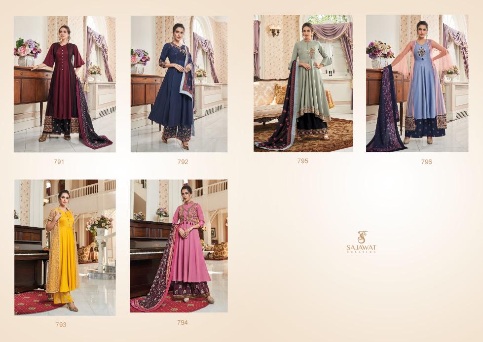 Sajawat Present Sarthi Vol 11 Ready Made Ethnic Collection