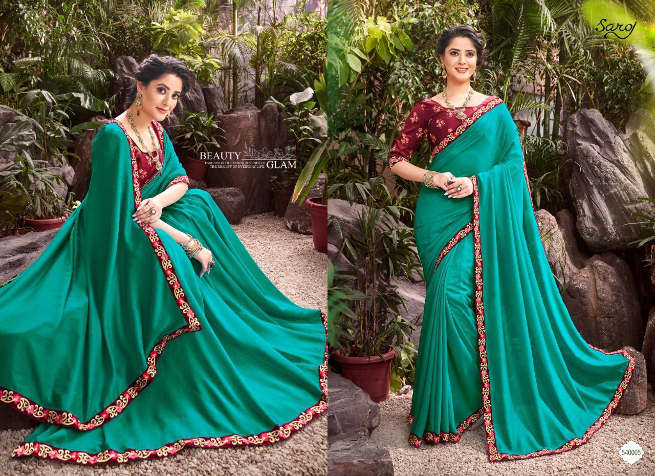 Saroj Present Novelty Sarees Catalogue