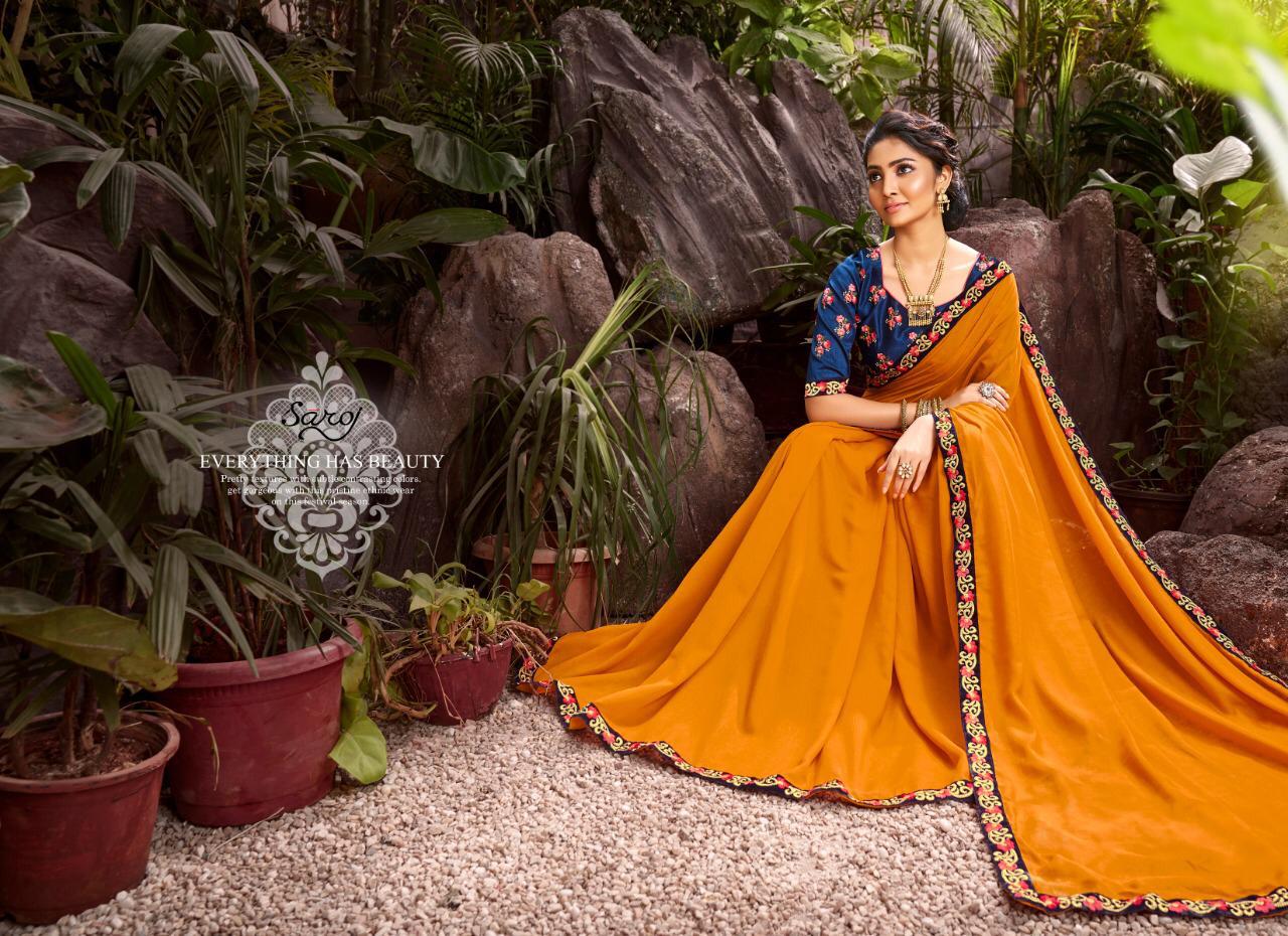 Saroj Present Novelty Sarees Catalogue