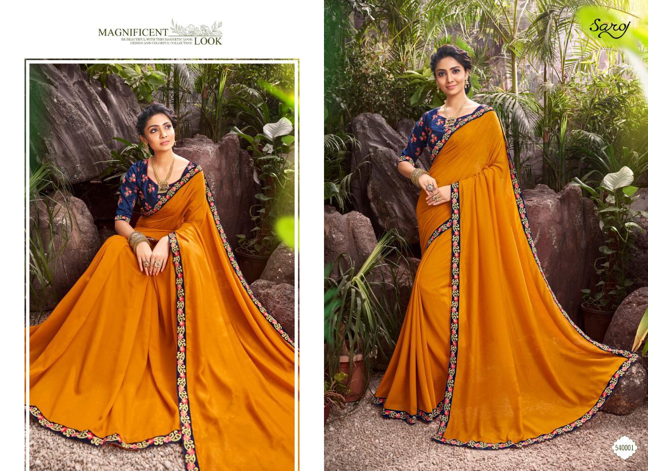 Saroj Present Novelty Sarees Catalogue