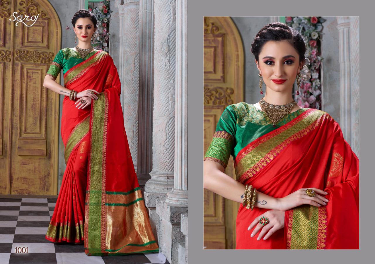 Saroj Present Mitali Sarees Catalogue
