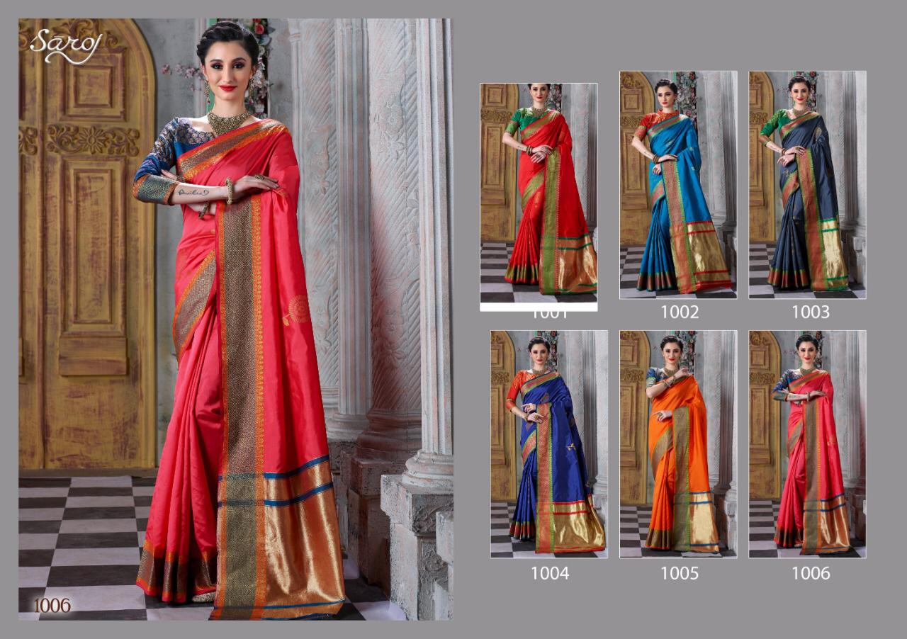 Saroj Present Mitali Sarees Catalogue