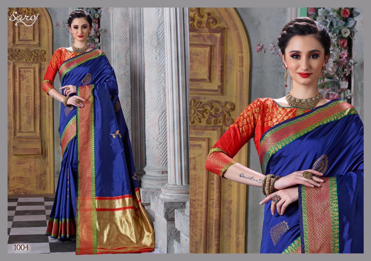 Saroj Present Mitali Sarees Catalogue