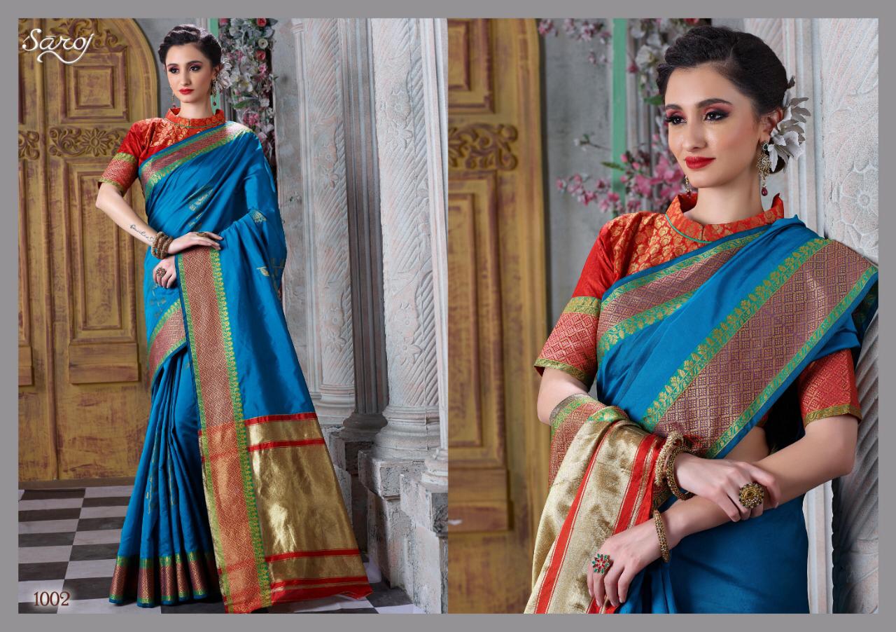 Saroj Present Mitali Sarees Catalogue