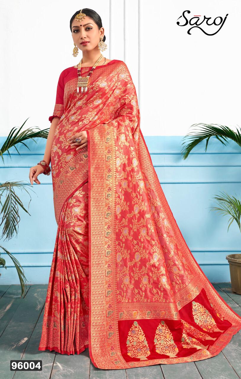 Saroj Present Solah Shrigar Silk  Sarees Catalogue