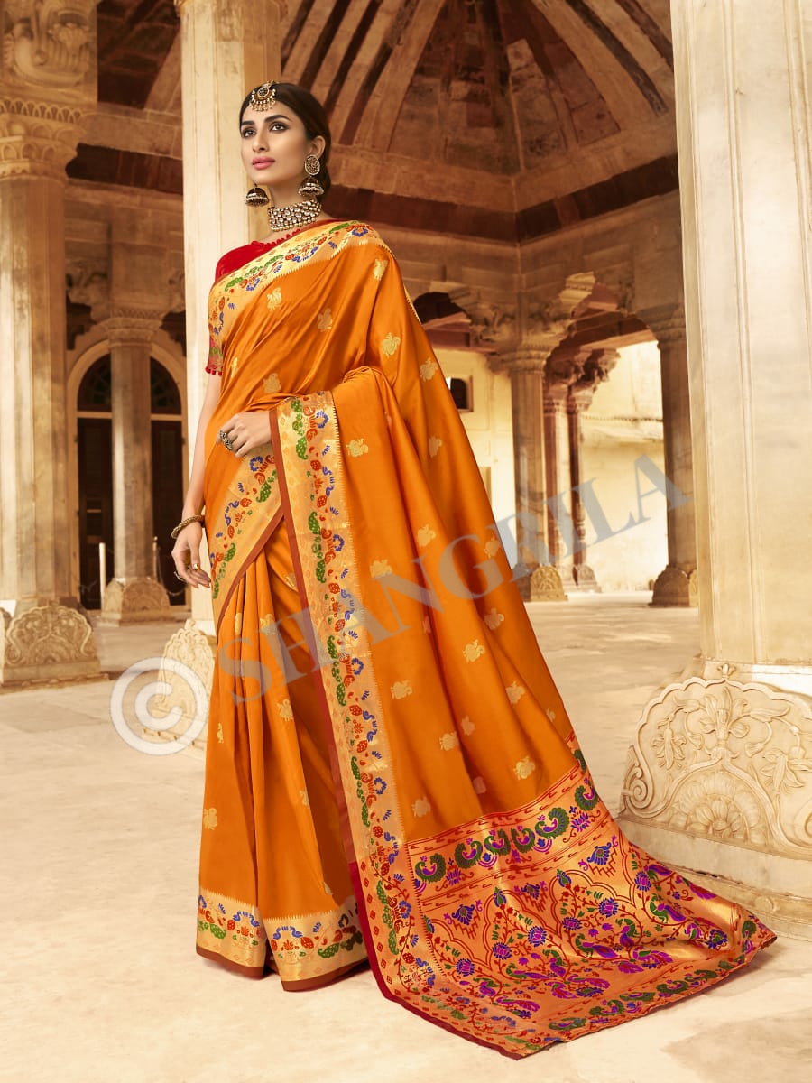 Shangrila Present Kornad Silk Vol 2 Sarees Catalogue