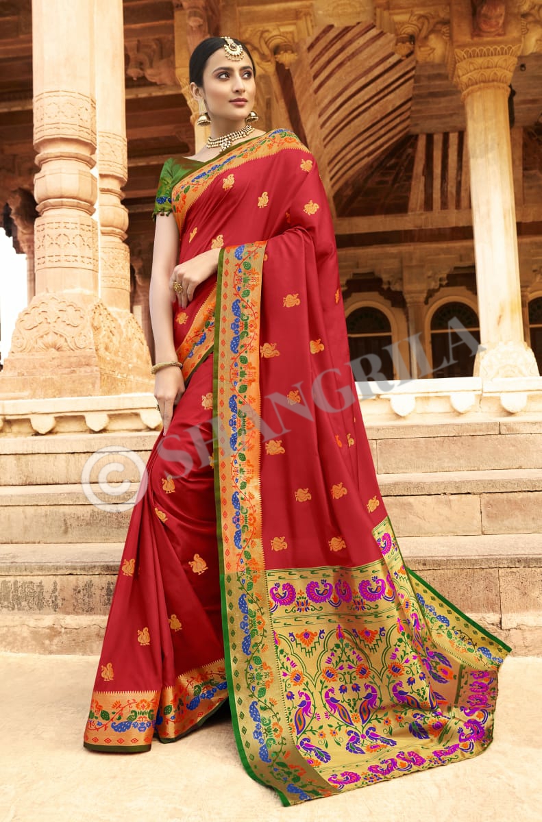 Shangrila Present Kornad Silk Vol 2 Sarees Catalogue