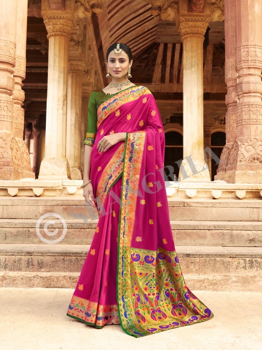 Shangrila Present Kornad Silk Vol 2 Sarees Catalogue