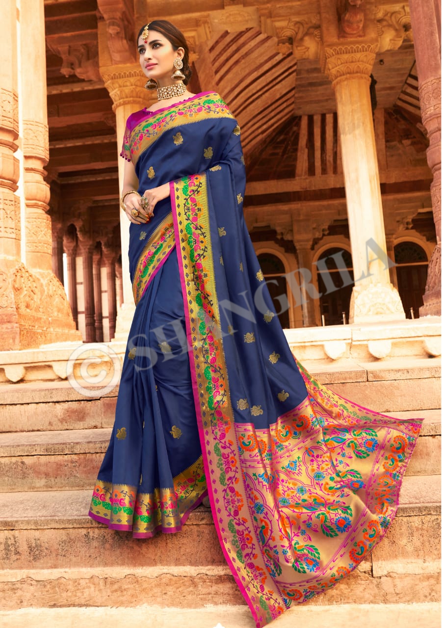 Shangrila Present Kornad Silk Vol 2 Sarees Catalogue