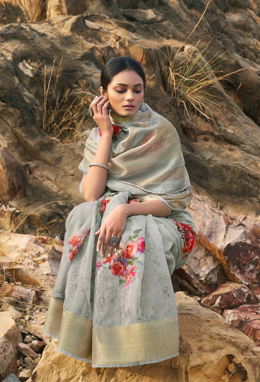 Shangrila Present Anupama Pure Digital Sarees Catalogue