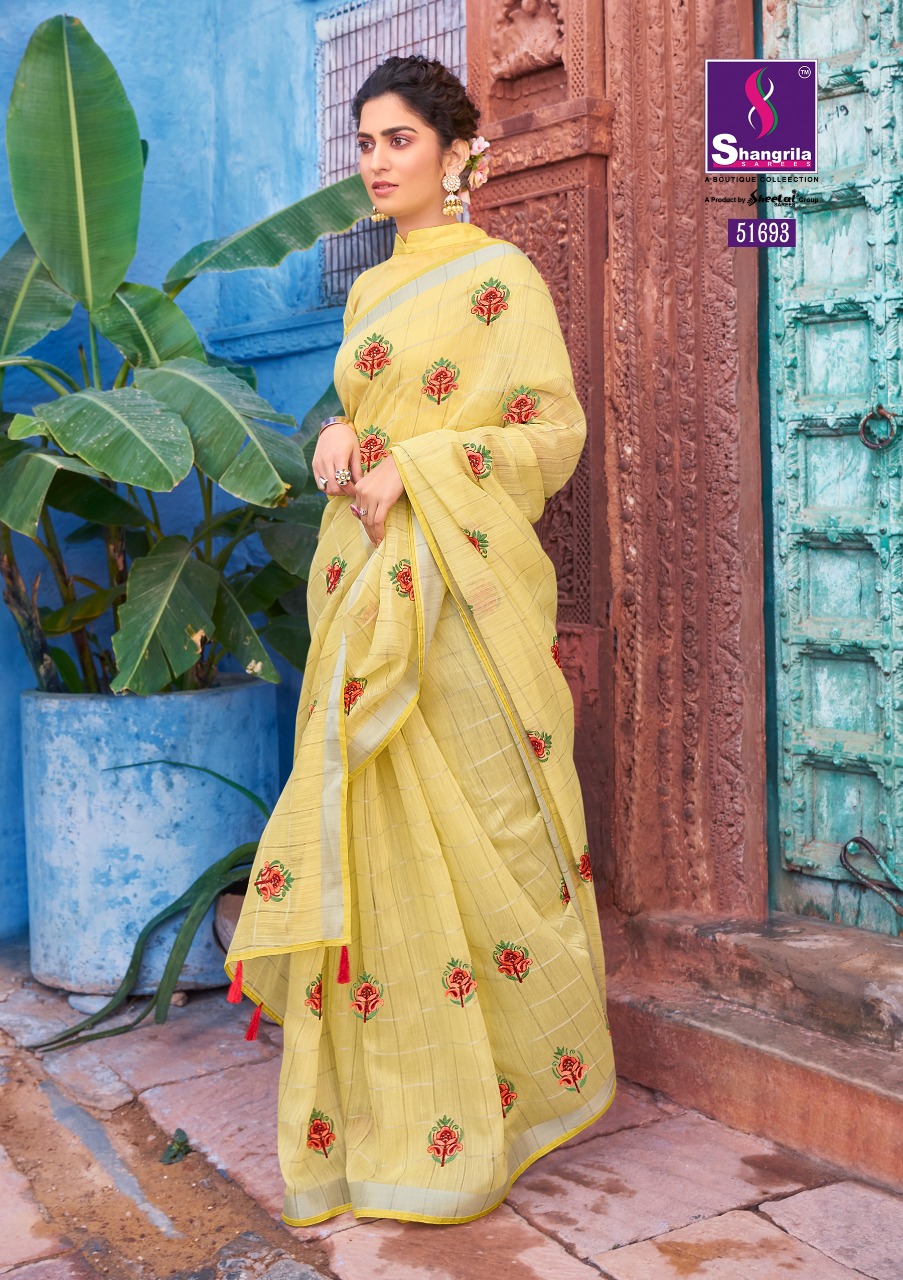 Shangrila Present Heena Sarees  Catalogue