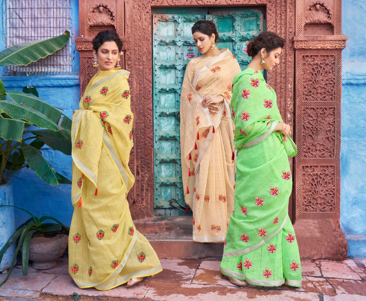 Shangrila Present Heena Sarees  Catalogue