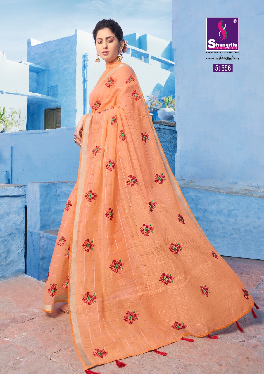 Shangrila Present Heena Sarees  Catalogue