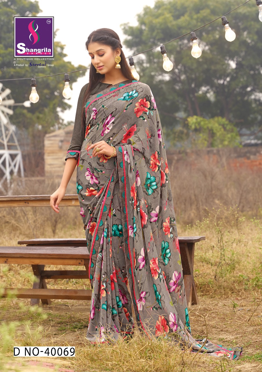 Shangrila Present Inox Vol 10 Sarees Catalogue
