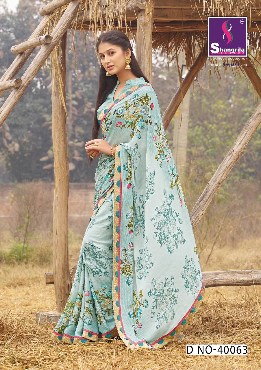 Shangrila Present Inox Vol 10 Sarees Catalogue