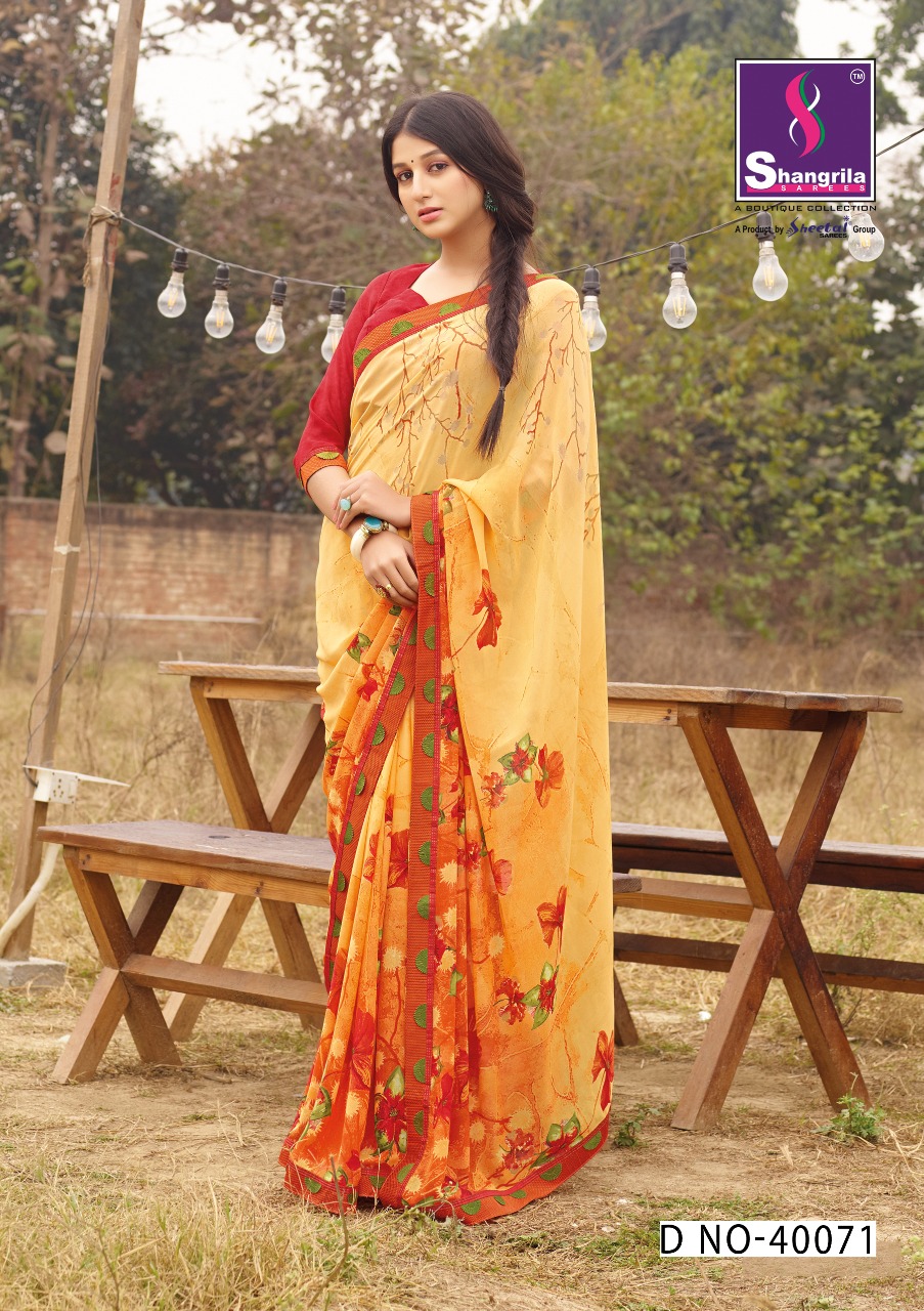 Shangrila Present Inox Vol 10 Sarees Catalogue