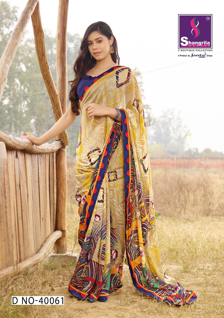 Shangrila Present Inox Vol 10 Sarees Catalogue