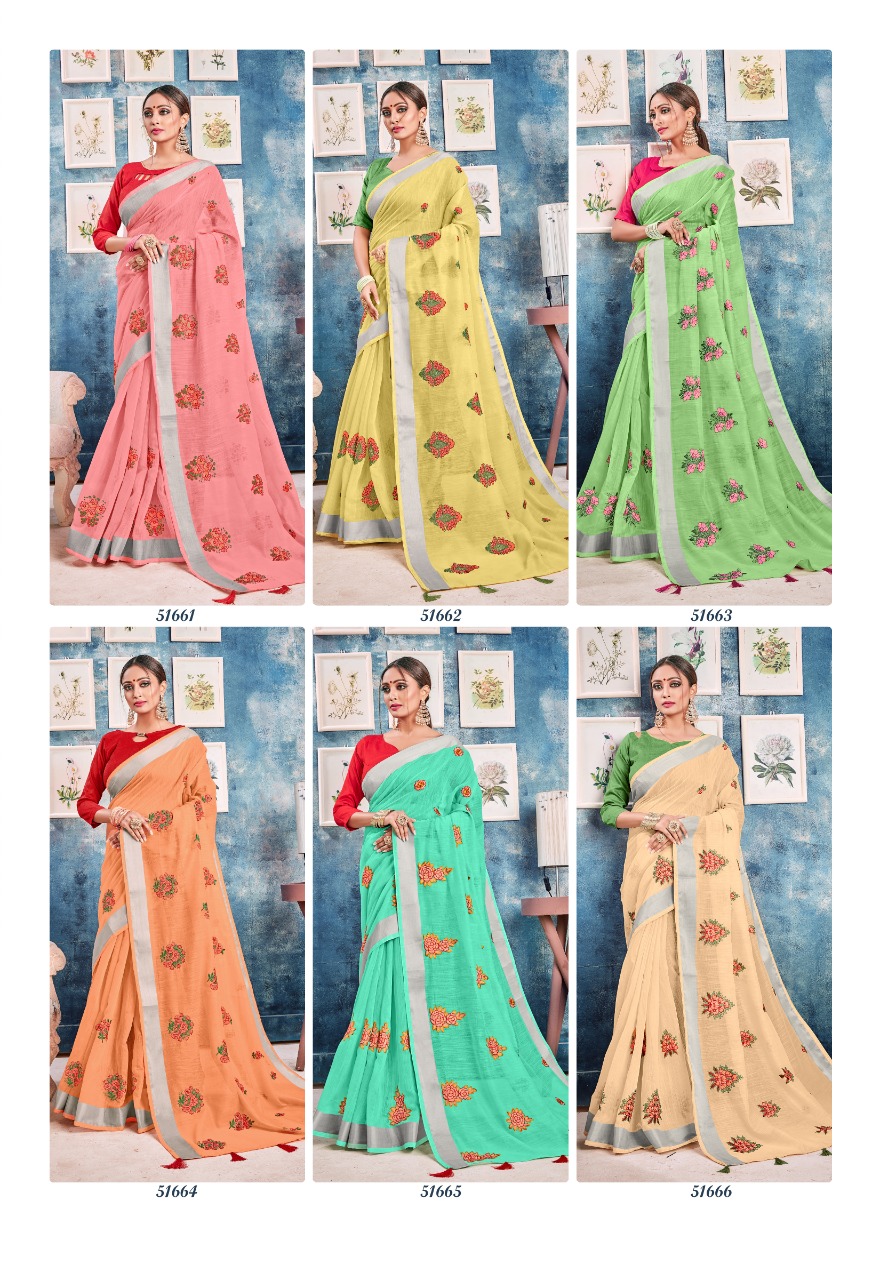 Shangrila Present Madhumati Linen Vol 2 Sarees Catalogue