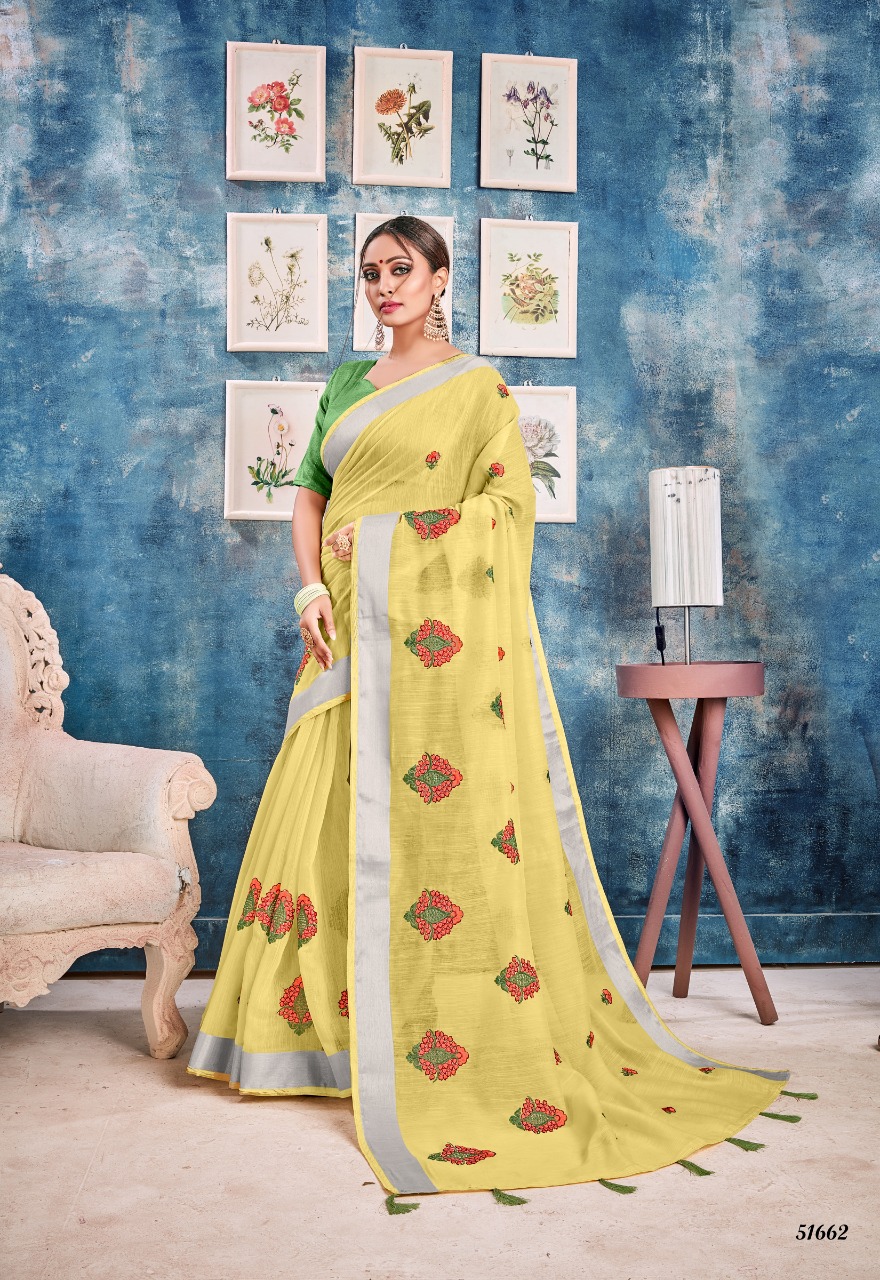 Shangrila Present Madhumati Linen Vol 2 Sarees Catalogue