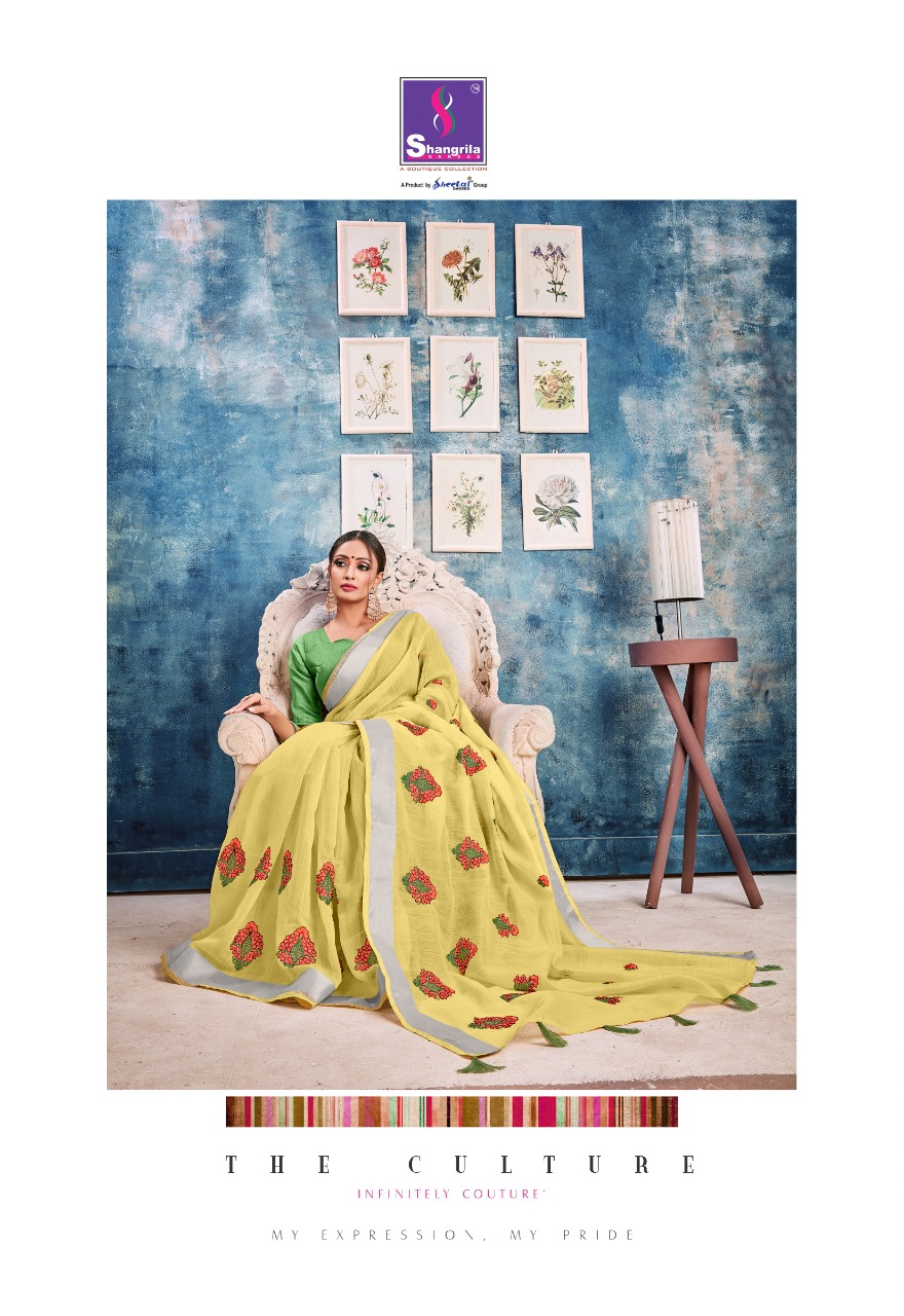Shangrila Present Madhumati Linen Vol 2 Sarees Catalogue