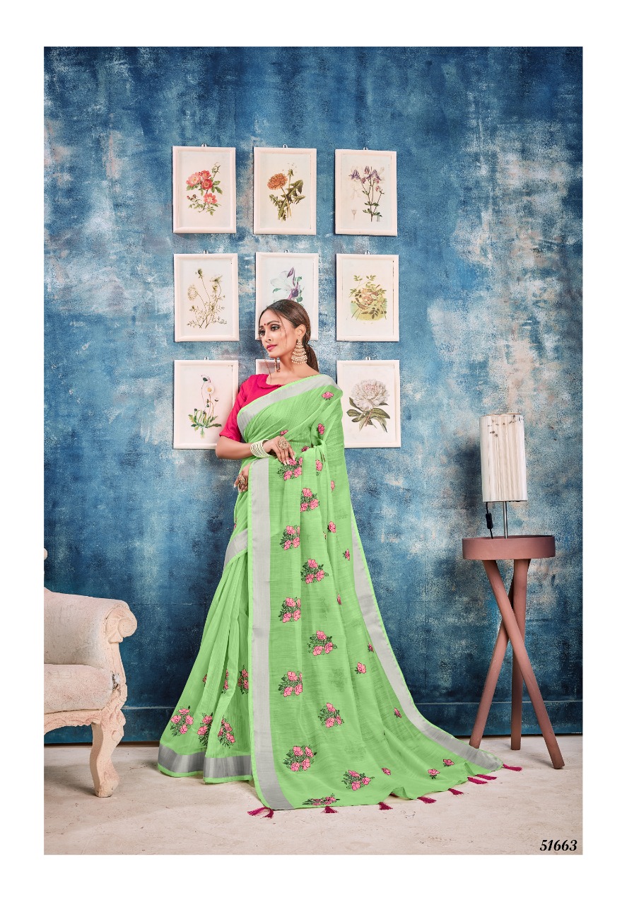 Shangrila Present Madhumati Linen Vol 2 Sarees Catalogue