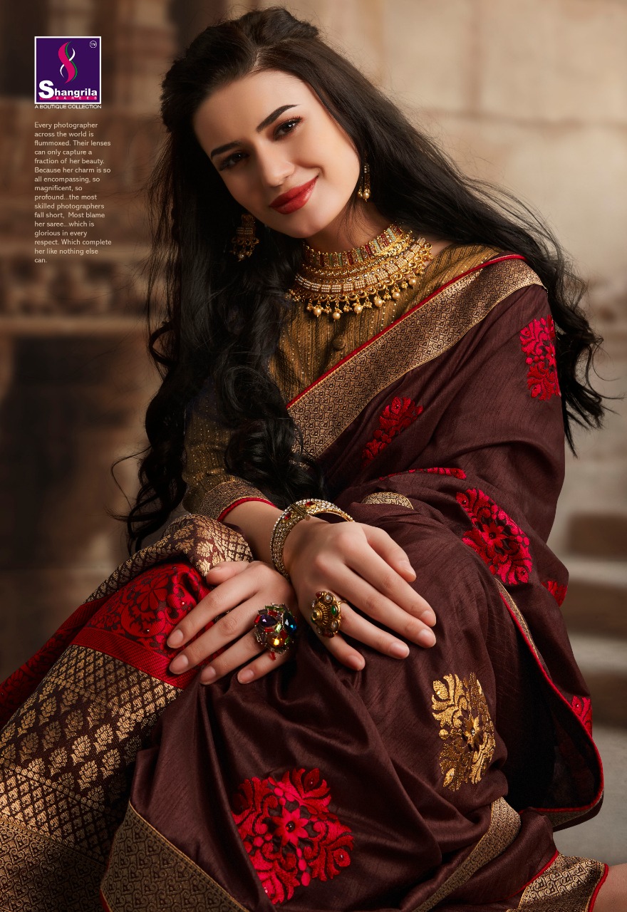 Shangrila Present Radison Sarees Catalogue