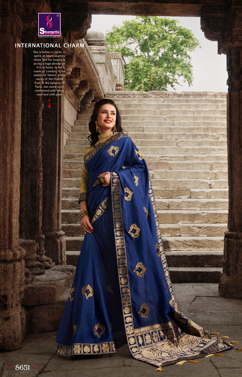 Shangrila Present Radison Sarees Catalogue