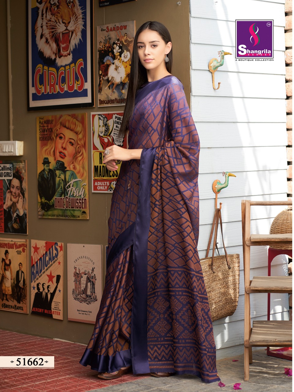 Shangrila Present Royal Brasso Vol 3 Sarees Catalogue