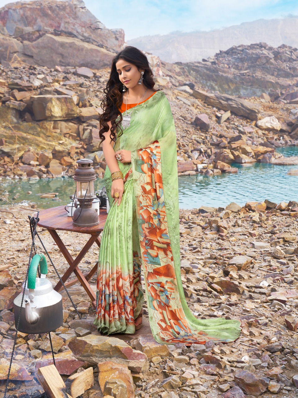 Shangrila Present Sneha Sarees Catalogue