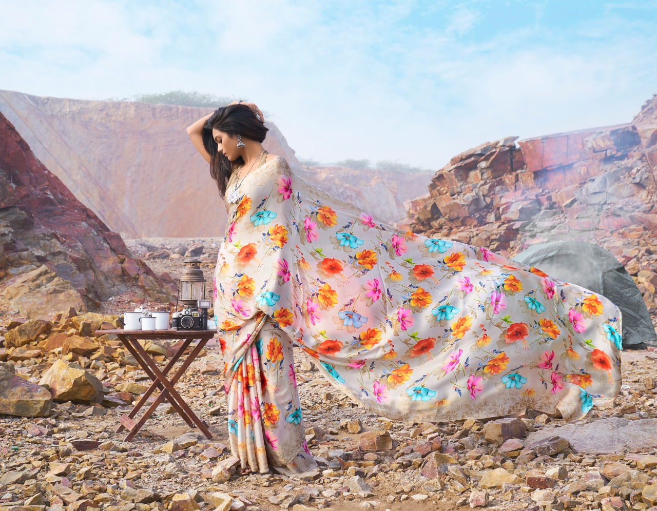 Shangrila Present Sneha Sarees Catalogue
