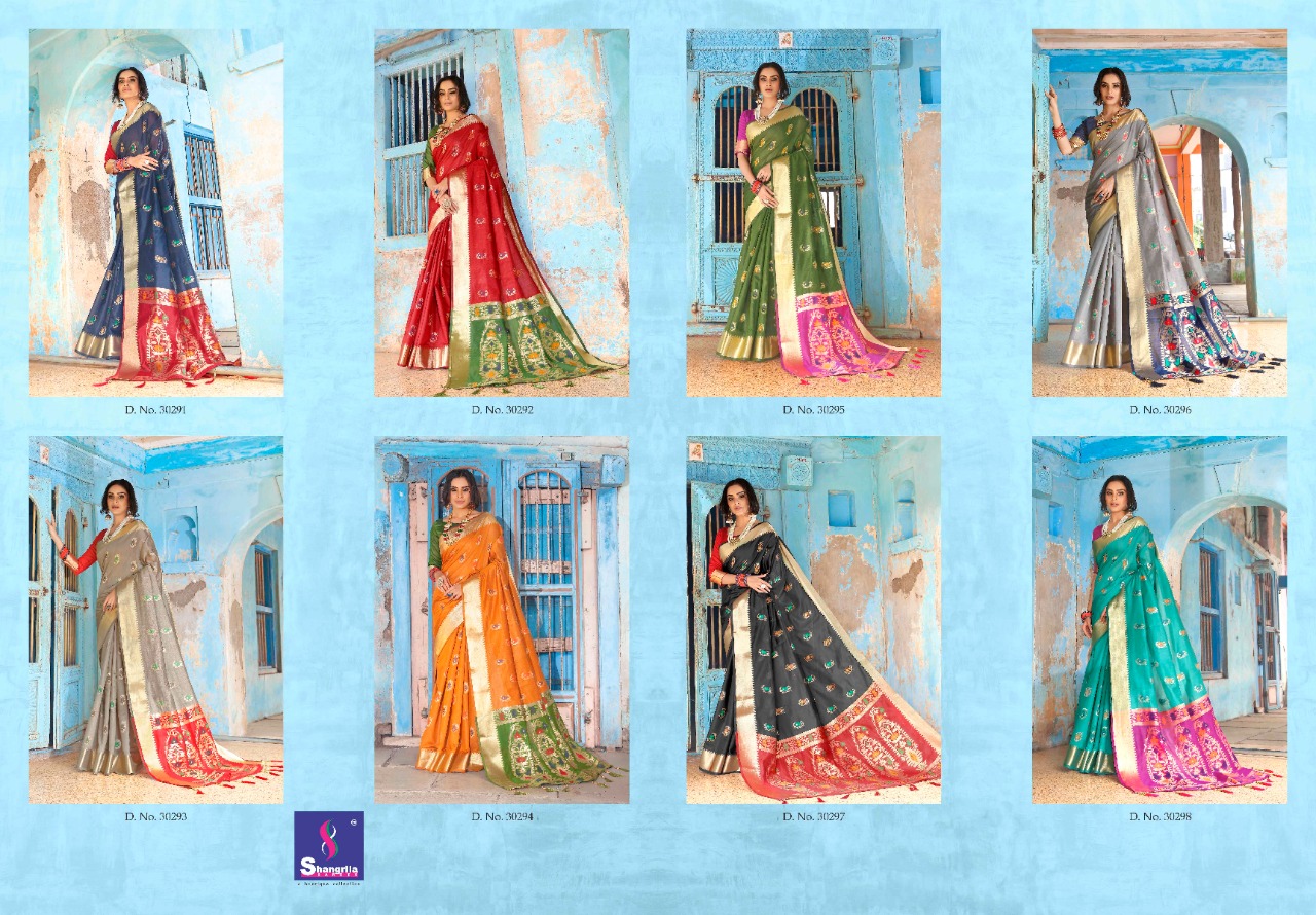 Shangrila Present Sohanya Silk Sarees  Catalogue