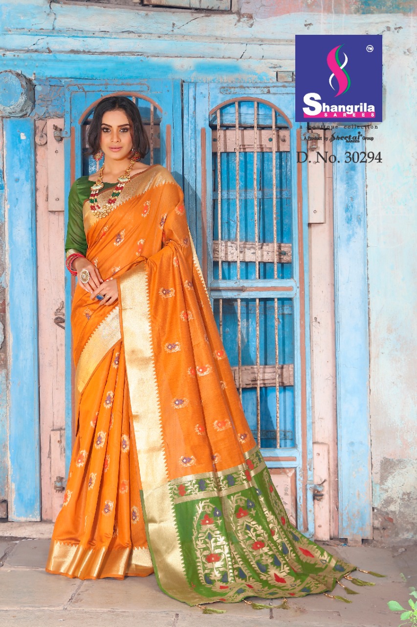 Shangrila Present Sohanya Silk Sarees  Catalogue