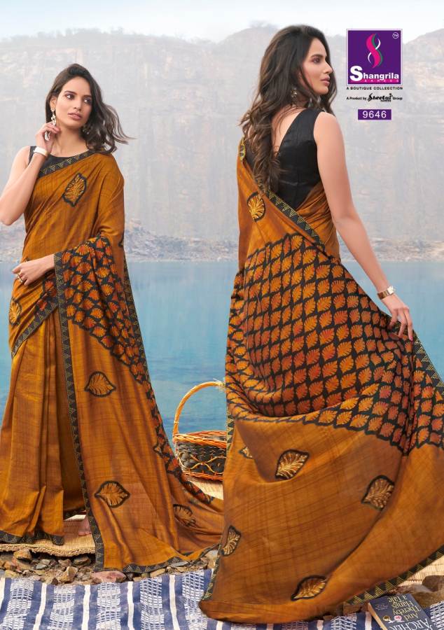 Shangrila Present Swarouski Vol 2 Sarees Catalogue