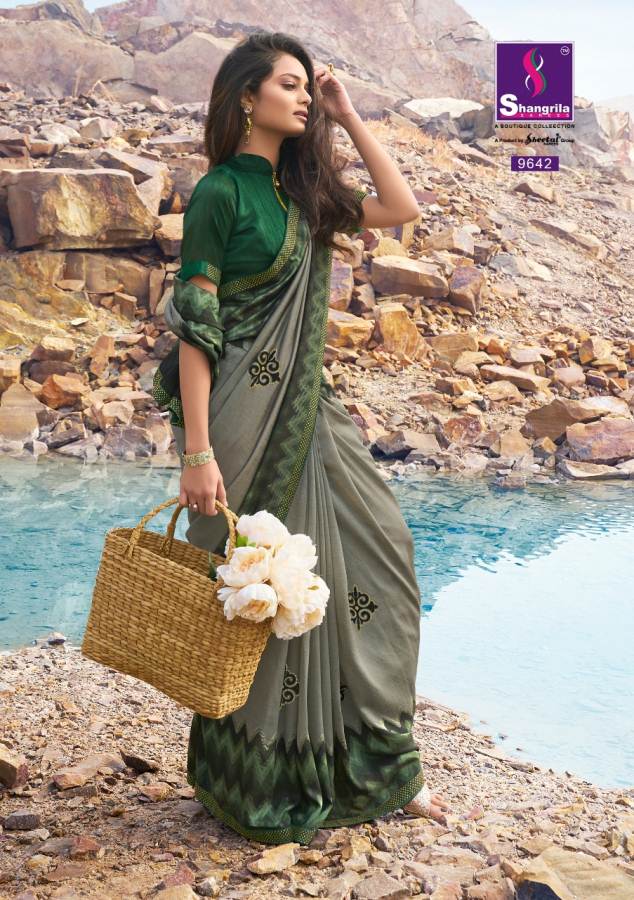 Shangrila Present Swarouski Vol 2 Sarees Catalogue
