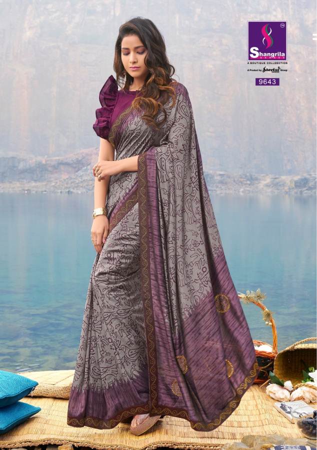Shangrila Present Swarouski Vol 2 Sarees Catalogue