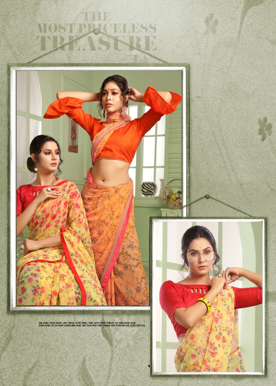 Shivali Vol 3 Casual Wear Sarees Catalogue