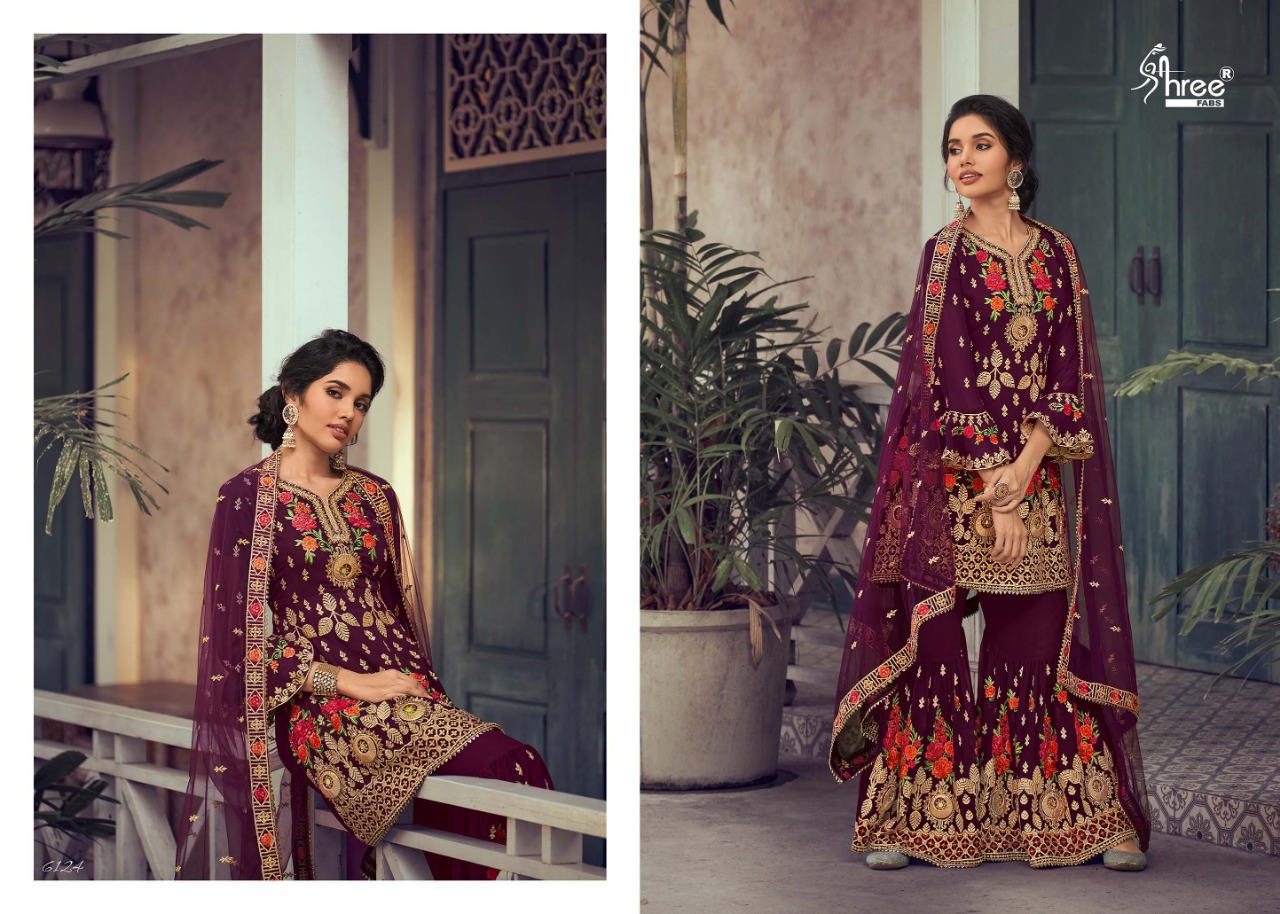 Shree Present Shehnai Bridal Collection Vol 25 Salwar Suits Collection.