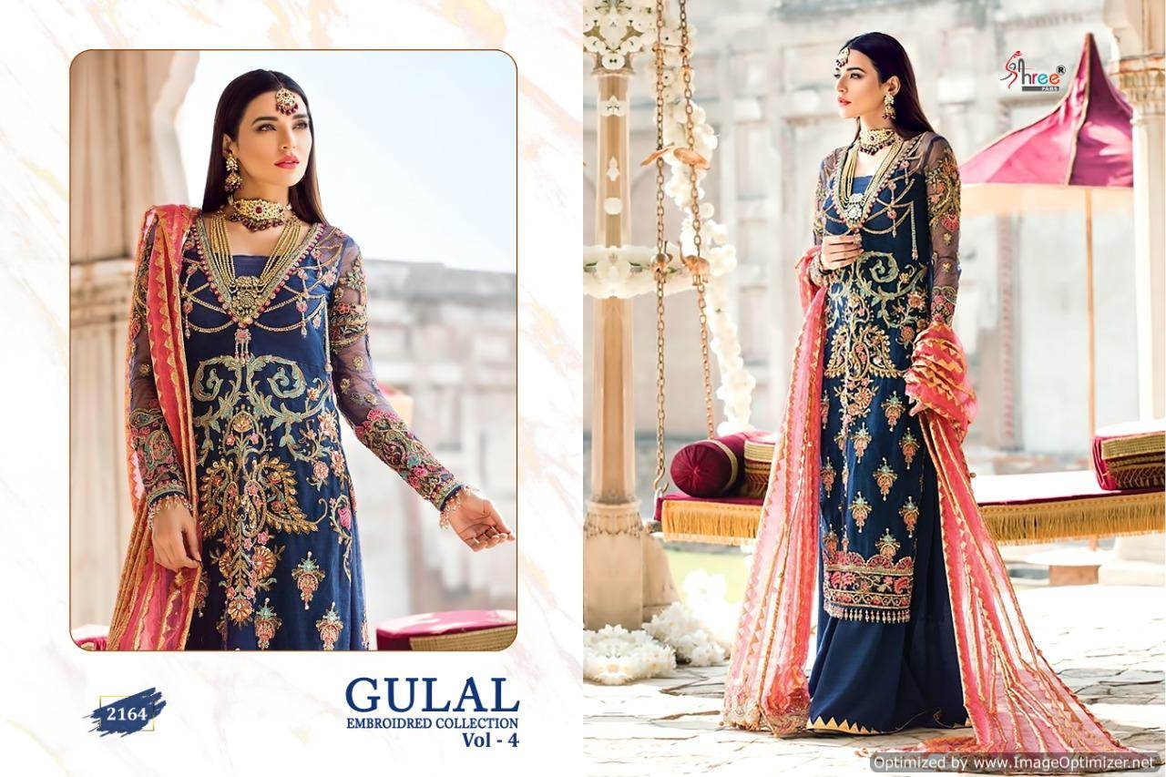 Shree Present Gulal Embroidered Collection Vol 4 Pakistani Salwar Suits