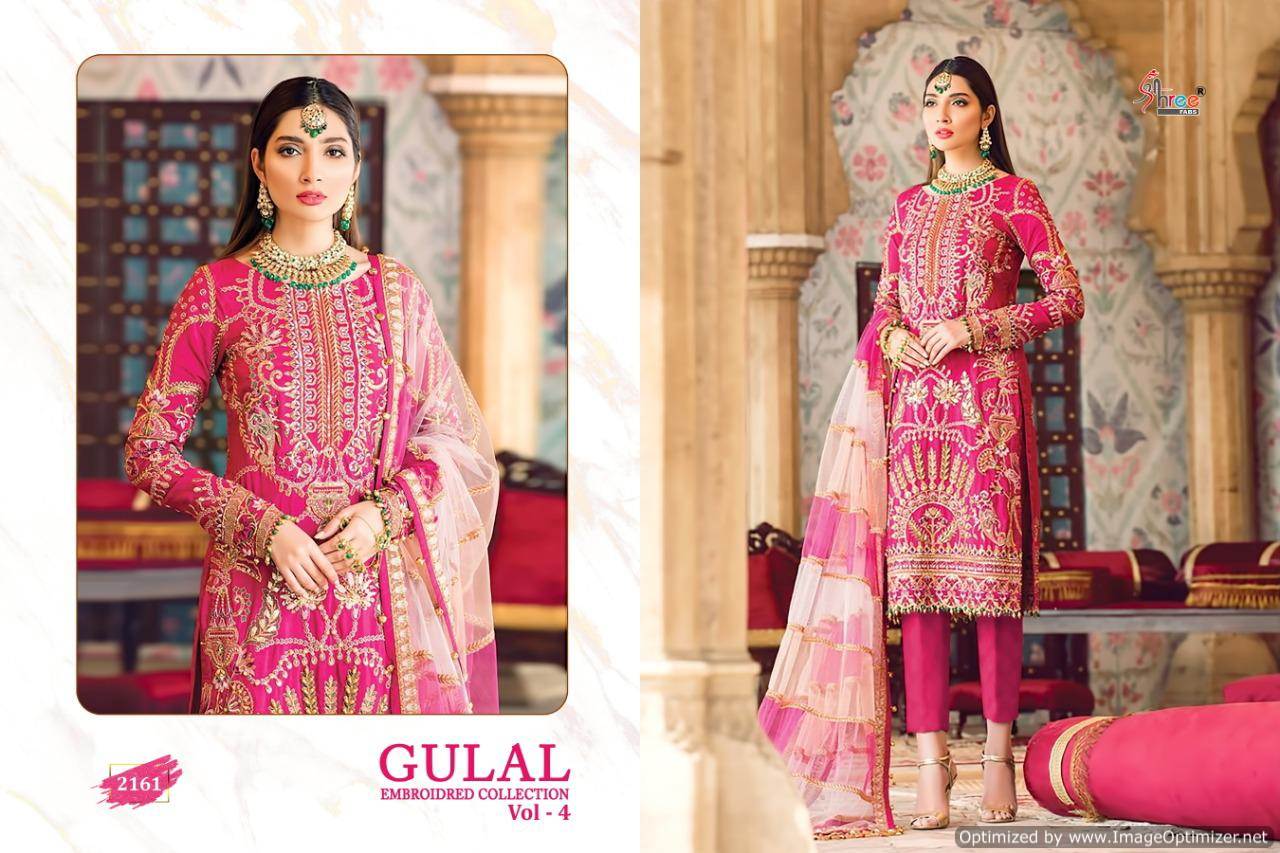Shree Present Gulal Embroidered Collection Vol 4 Pakistani Salwar Suits
