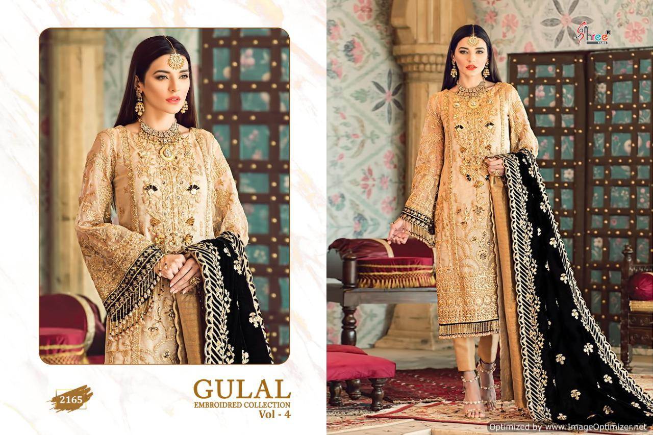 Shree Present Gulal Embroidered Collection Vol 4 Pakistani Salwar Suits