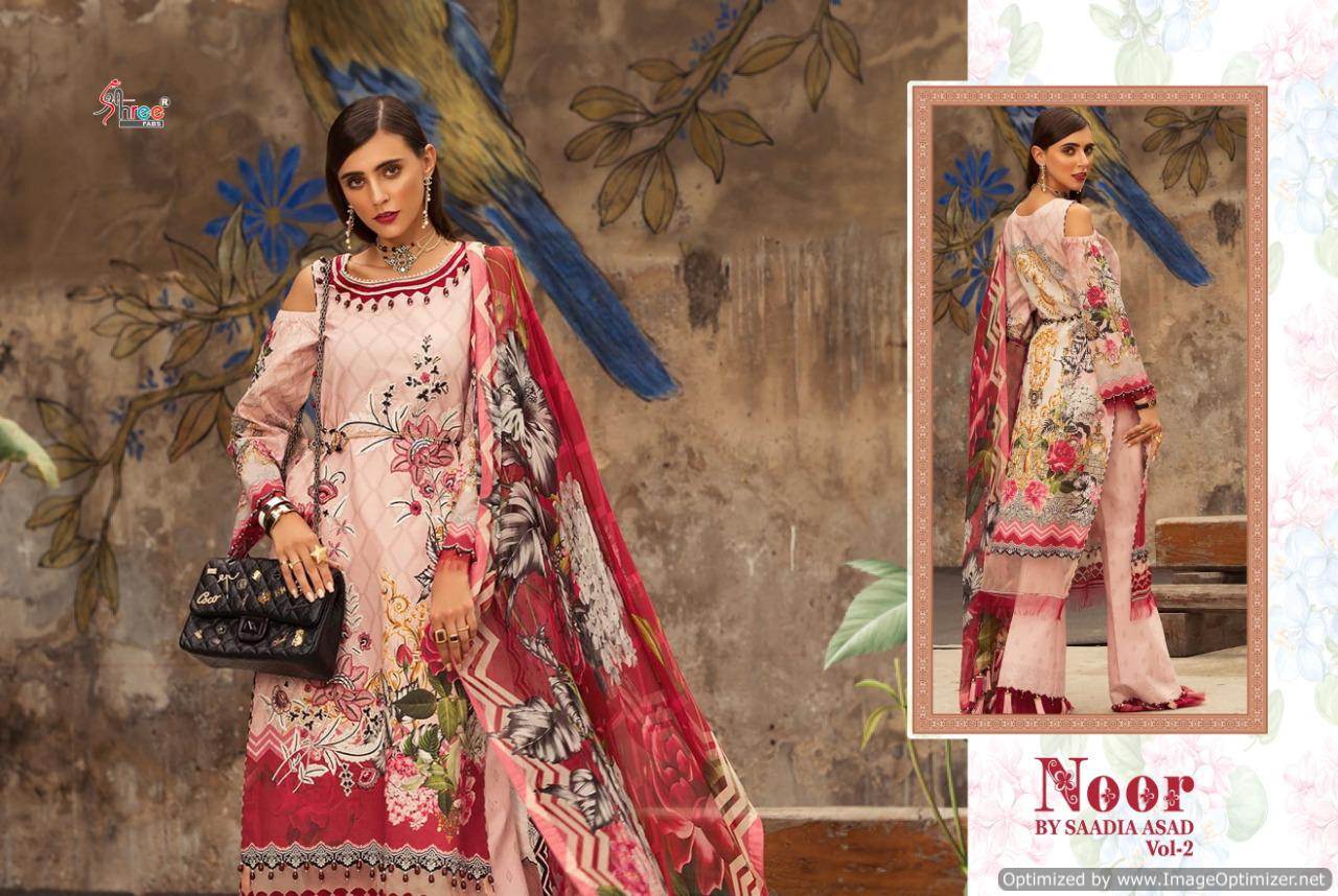 Shree Present Noor Sadiya Asad Vol 2 Salwar Suits Collection.
