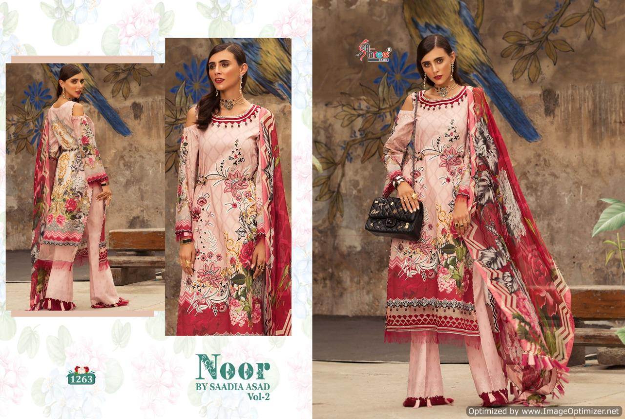 Shree Present Noor Sadiya Asad Vol 2 Salwar Suits Collection.
