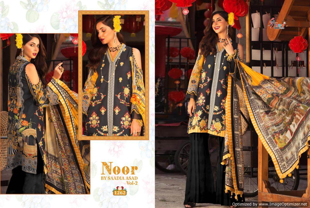 Shree Present Noor Sadiya Asad Vol 2 Salwar Suits Collection.