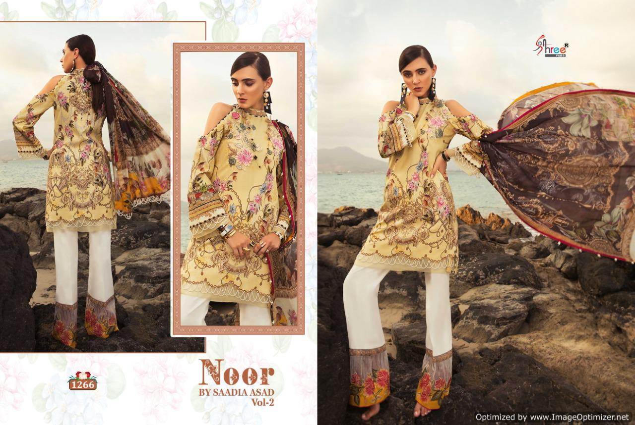 Shree Present Noor Sadiya Asad Vol 2 Salwar Suits Collection.