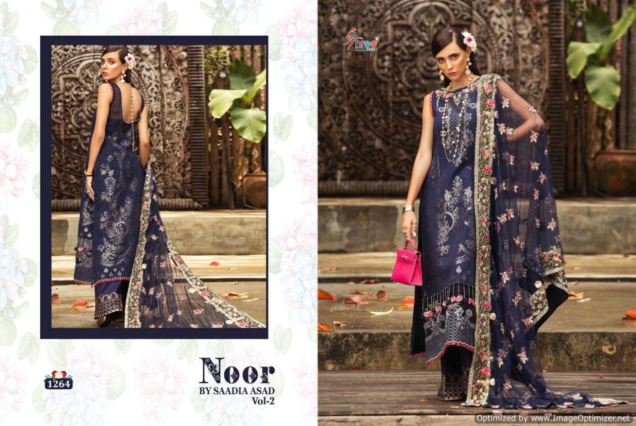 Shree Present Noor Sadiya Asad Vol 2 Salwar Suits Collection.