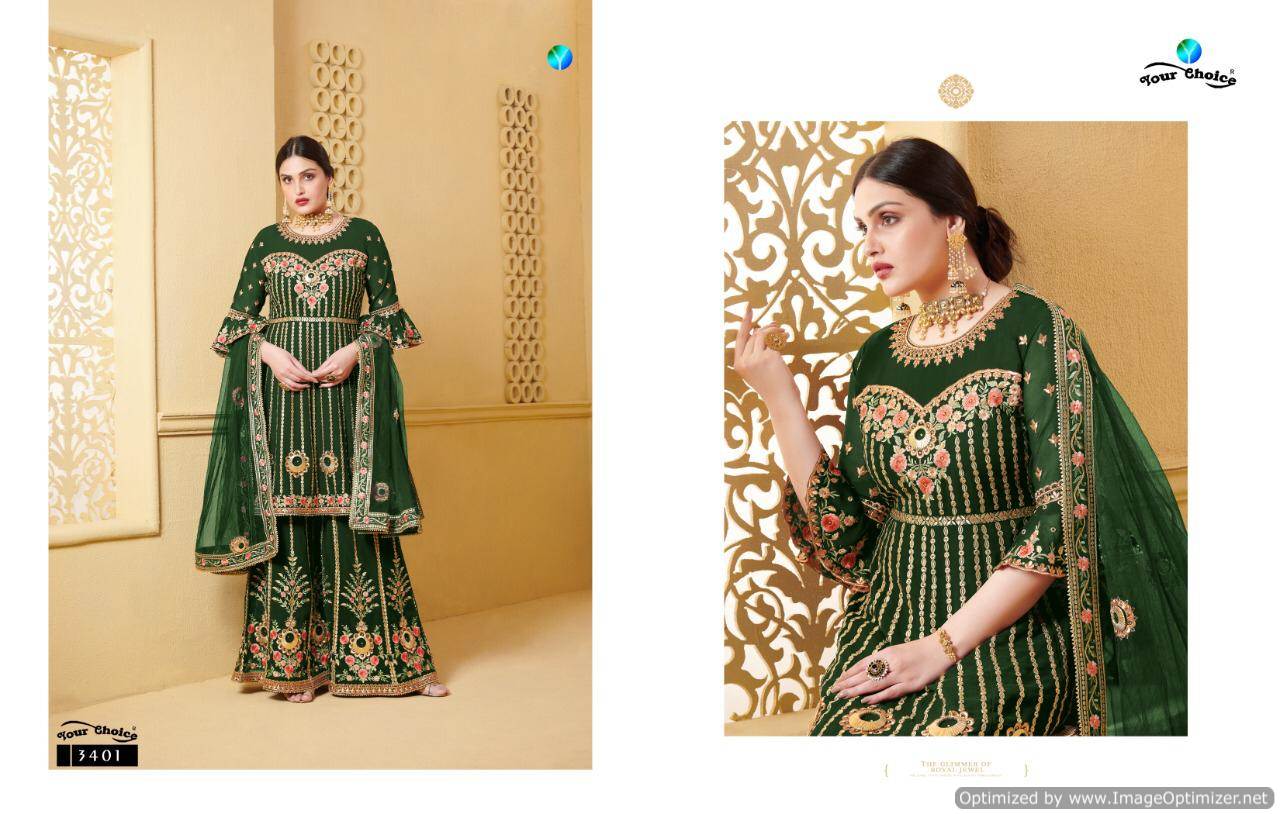 Y.c Present Bangle Designer Salwar Suits Catalogue