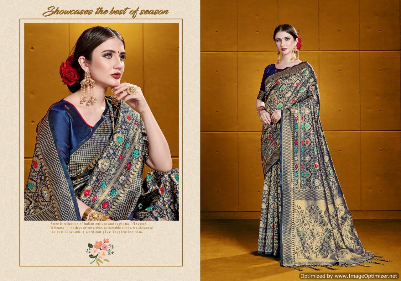Ynf Present Tamara Silk Vol 2 Saree Collection