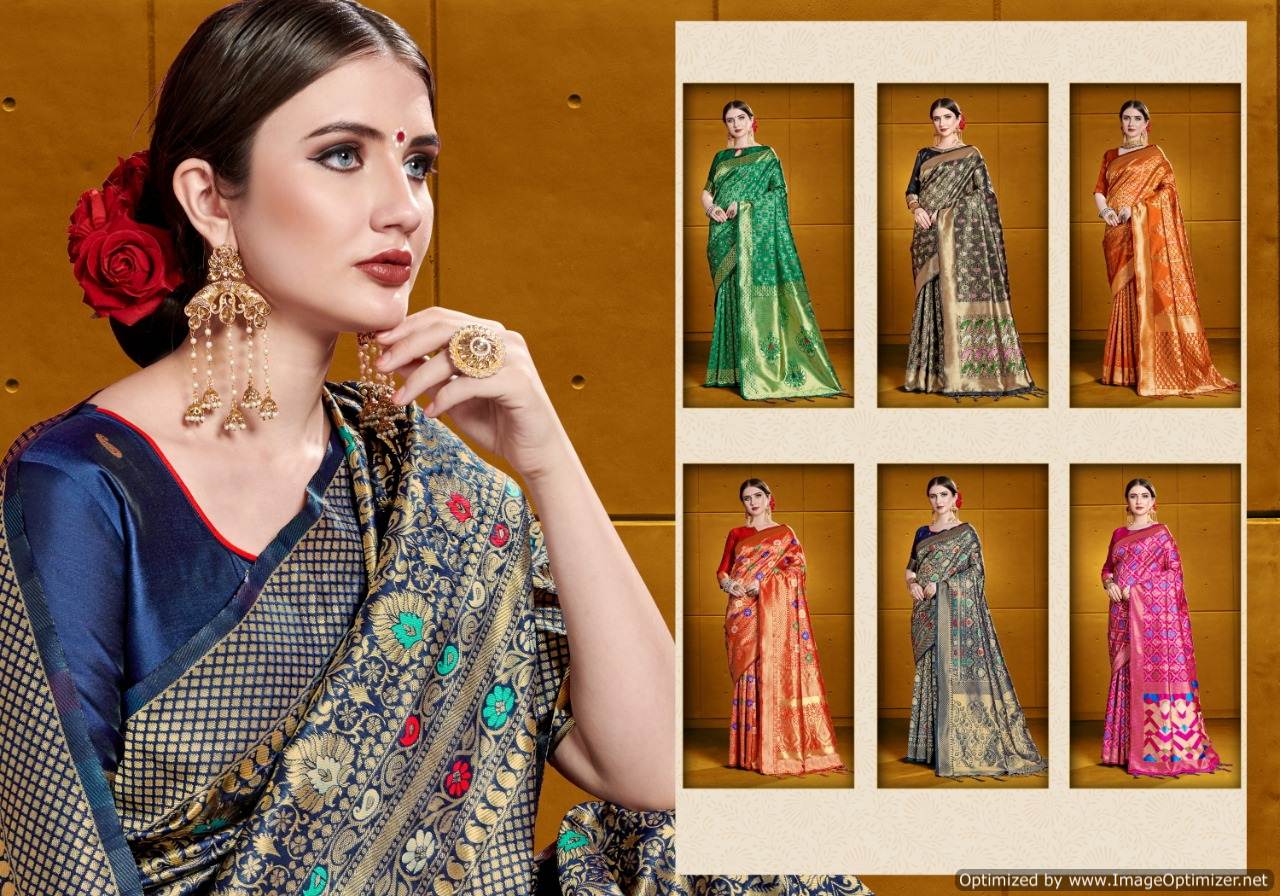 Ynf Present Tamara Silk Vol 2 Saree Collection