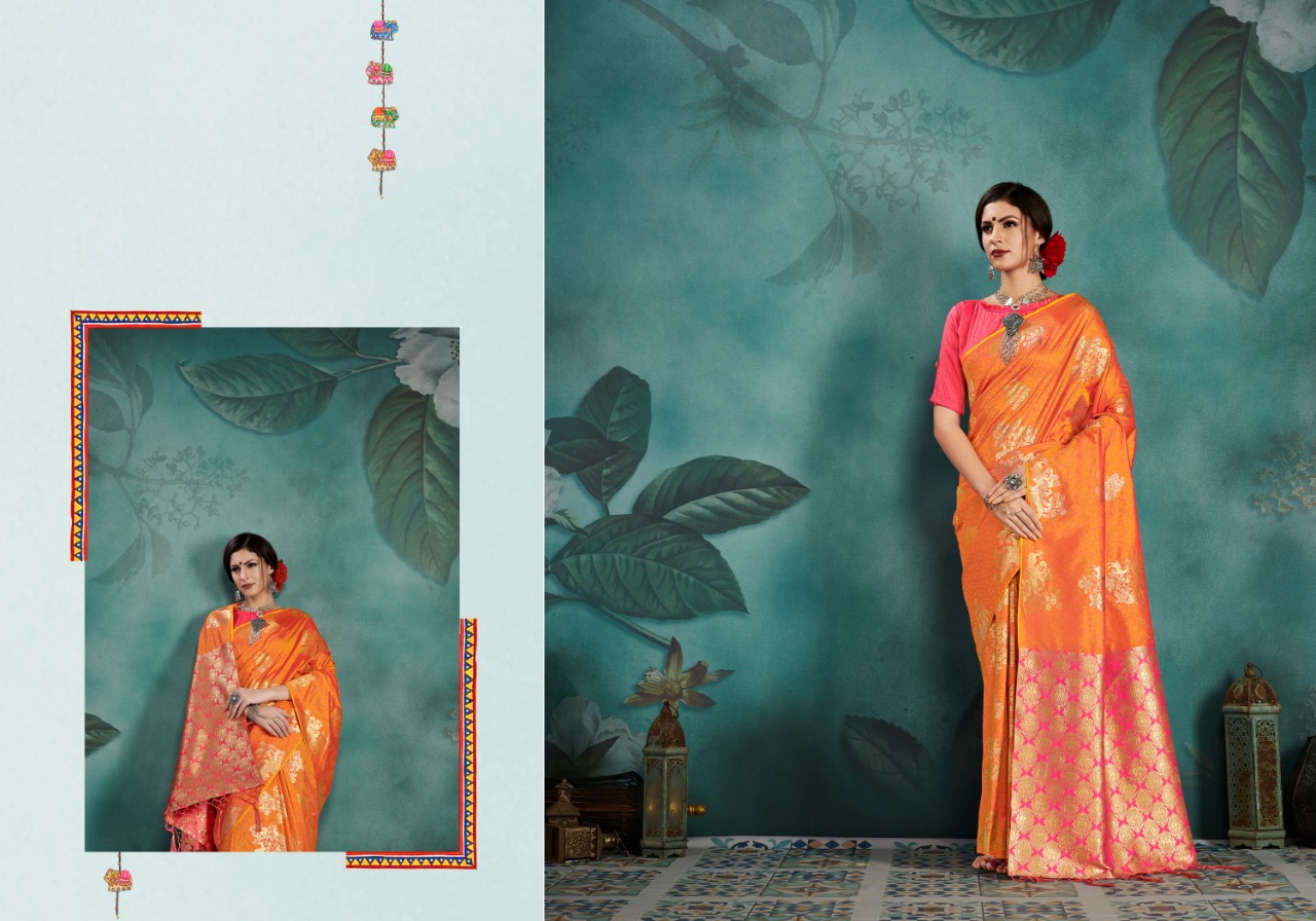 Ynf Present Pranpur Silk Sarees Catalogue