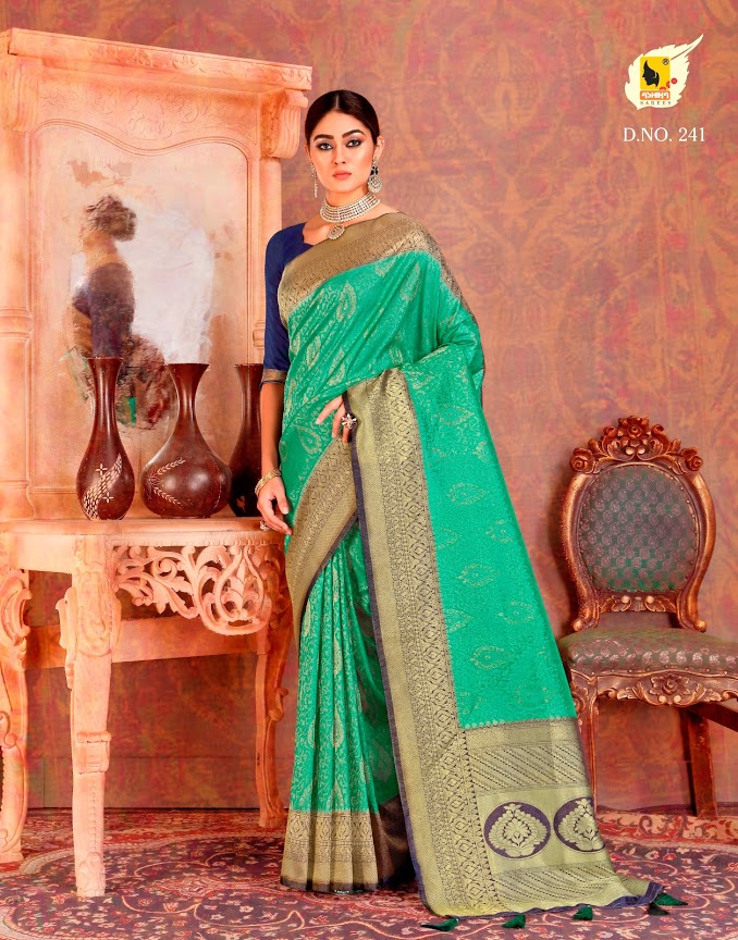 Ashika Present  Dharmavaram Silk  Sarees Catlogue